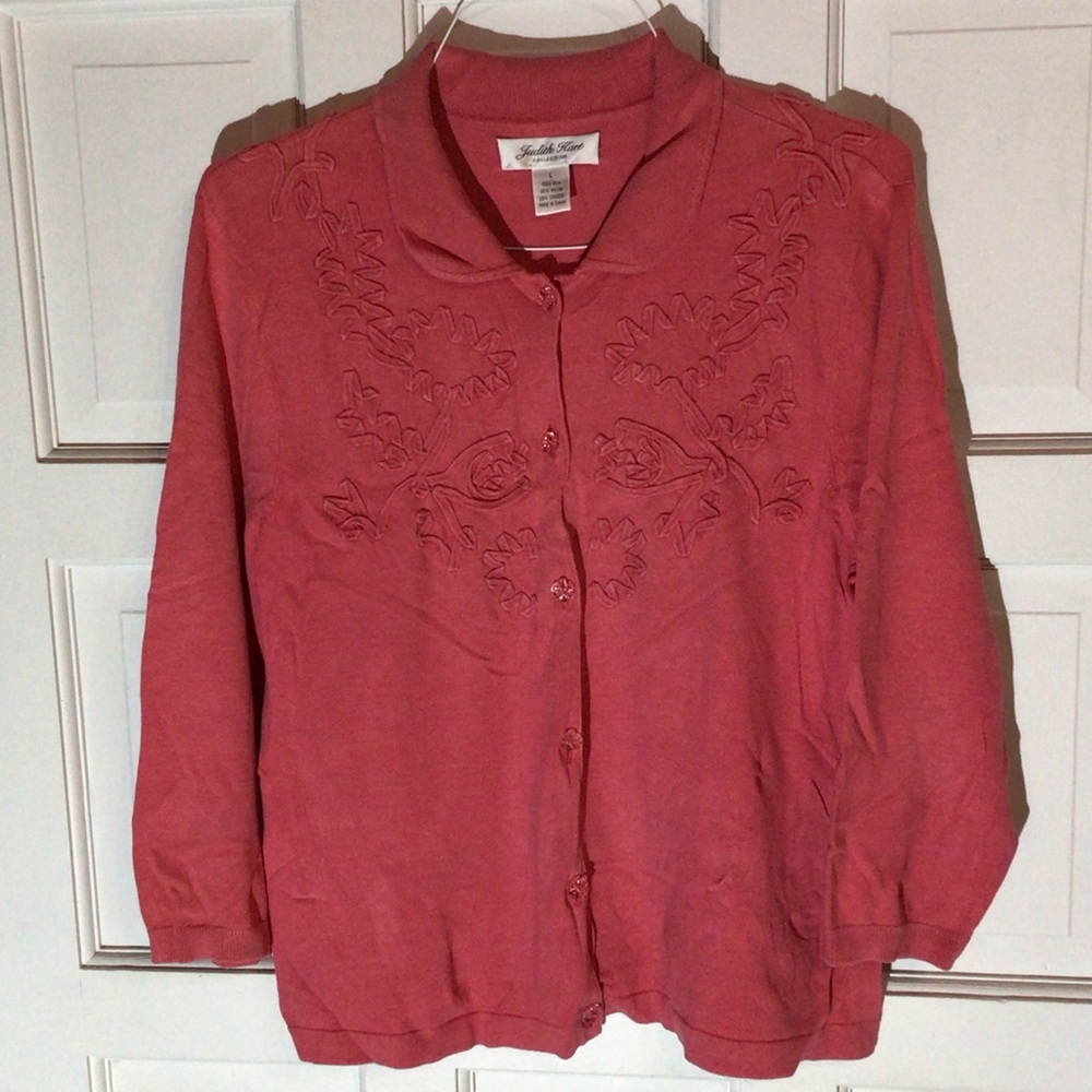 Judith Hart Button-Up Cardigan